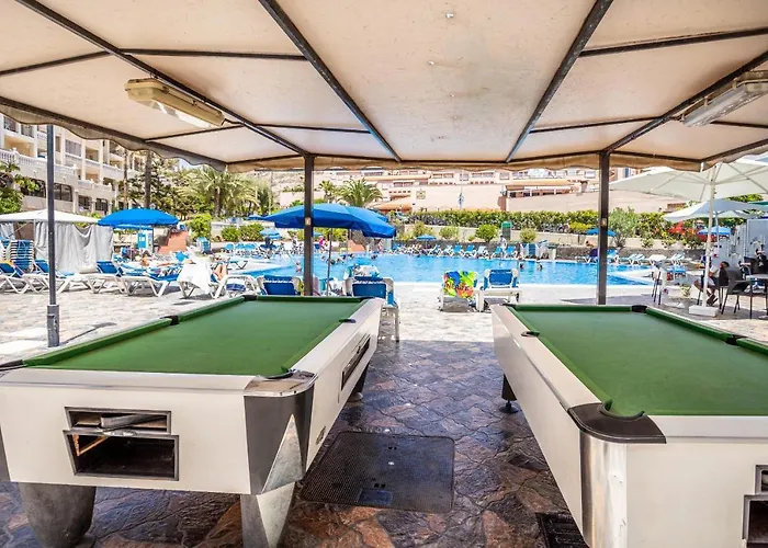 Daire Castle Harbour Cozy Heated Pool Cristianos Lovetenerife