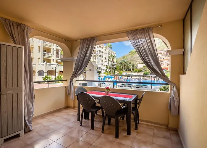 아파트 Castle Harbour Cozy Heated Pool Cristianos Lovetenerife 아로나