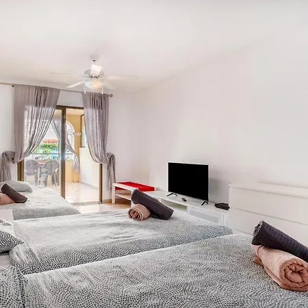 Apartment Castle Harbour Cozy Heated Pool Cristianos Lovetenerife *